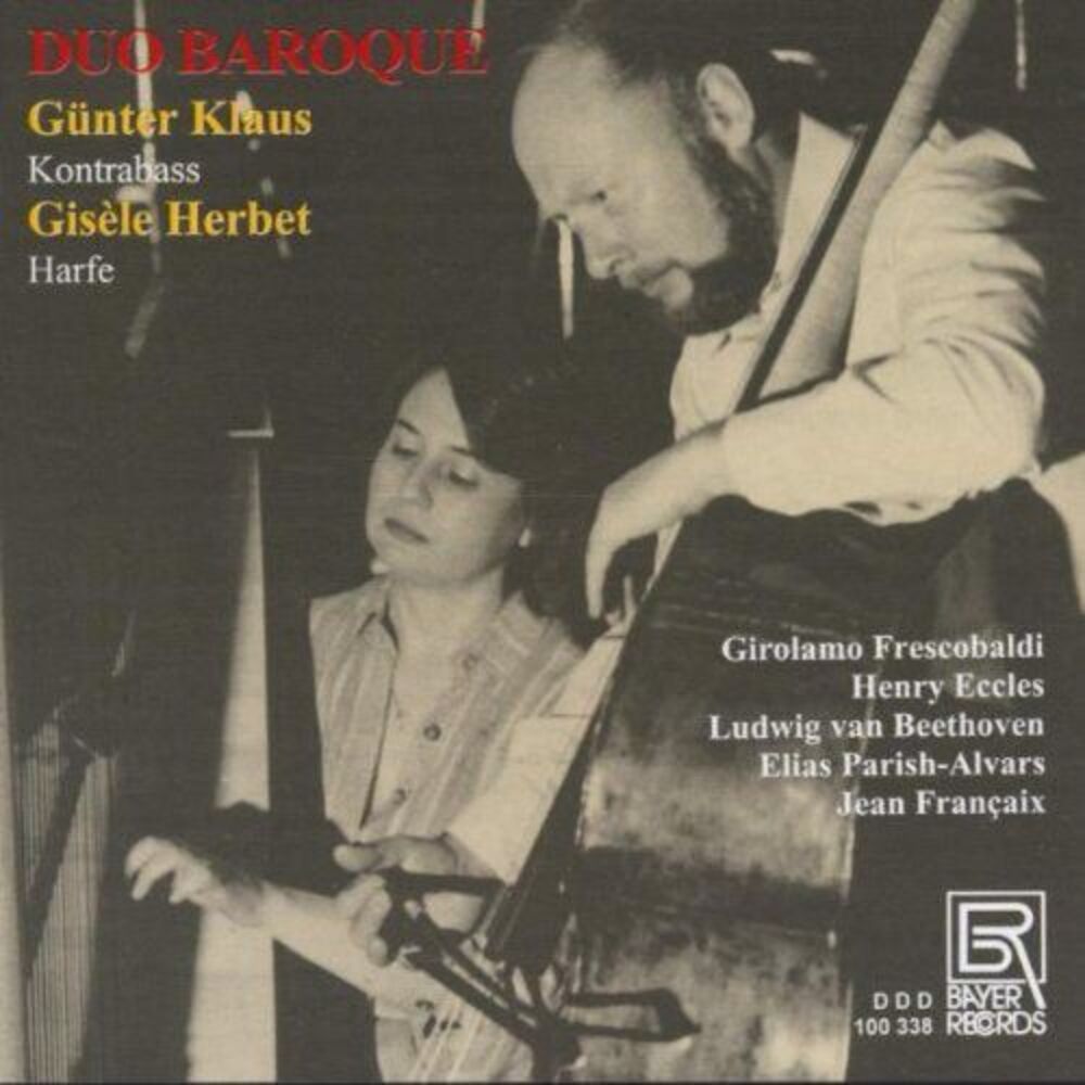 Various Artists - Duo Baroque: Works for Double Bass & Harp / Various  COMPACT